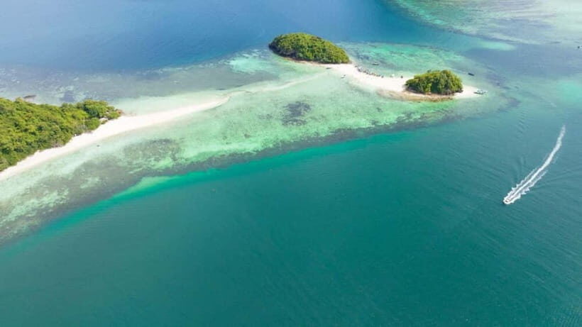 Krabi: 4 Islands and Caves Boat Tour with Lunch - What you pay for: $36 value, plus the one extra fee