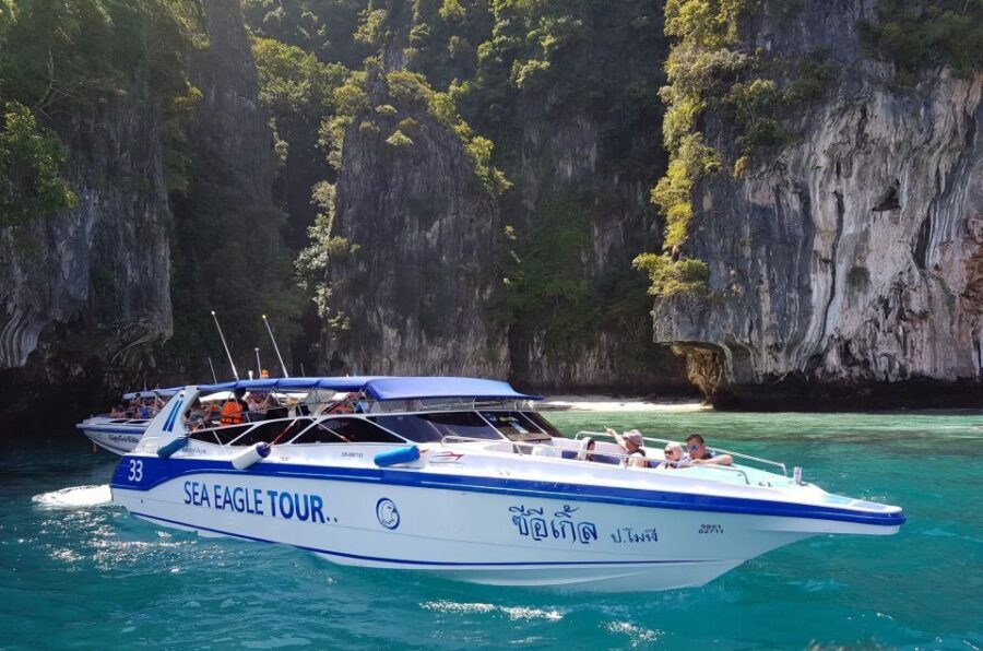 Krabi: 4 Islands Day Trip by Speedboat Including Lunch Box - Phra Nang Beach + Phra Nang Cave Shrine: Culture Without Getting Weird