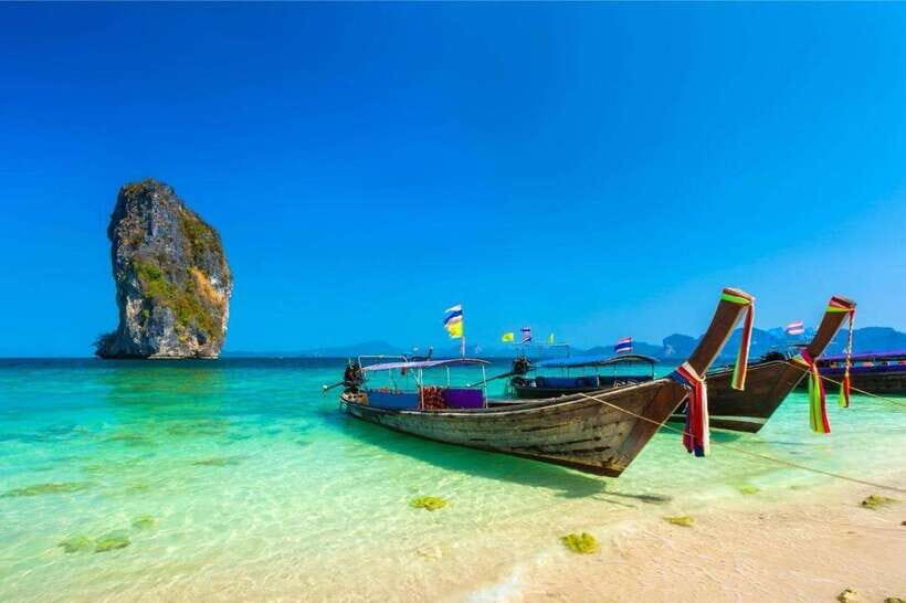 Krabi: 4 Islands Longtail Boat Tour with Lunch - Kai Koh: Chicken-Shaped Hills, Swimming, and Snorkel Time