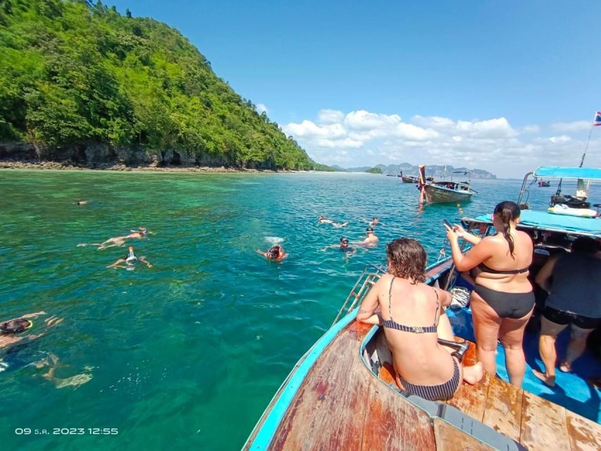 Krabi: 4 Islands Snorkeling Tour by Longtail Boat - Ko Poda beach time and the Thai mini buffet lunch you eat with sand on your shoes