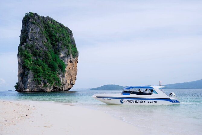 Krabi 4 Islands Speedboat Tour Snorkeling and Beach Lunch - Poda Island: beach lunch plus time to snorkel reefs