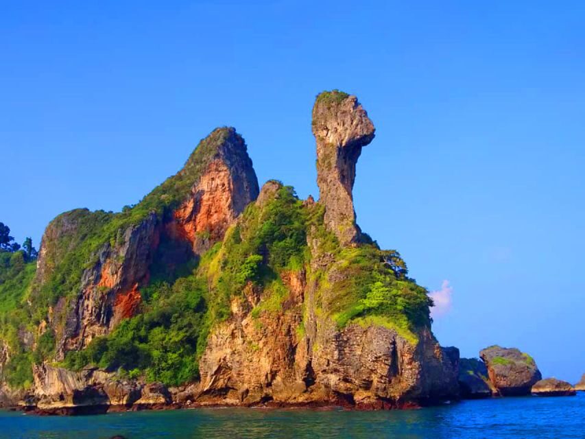 Krabi: 4 Islands Sunset Longtail Boat Tour with BBQ Dinner - Chicken Island snorkeling: reef fish you can spot
