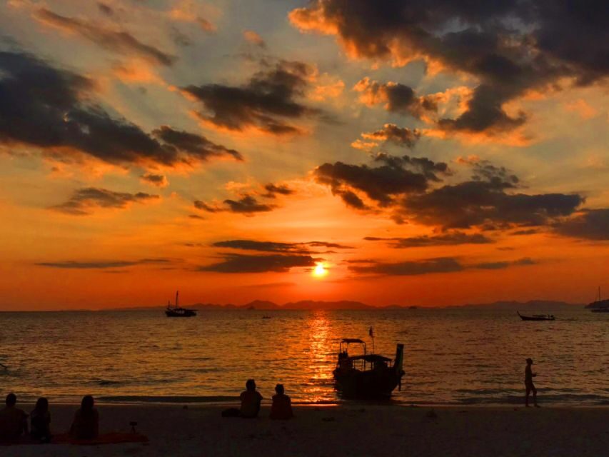 Krabi: 4 Islands Sunset Longtail Boat Tour with BBQ Dinner - Thale Waek and the Tup/Mor sandbank walk at low tide