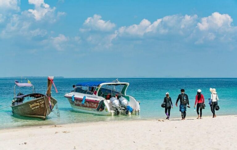 Krabi: 4 Islands & Thale Waek's Sandbar Tour By Speedboat - Pickup and timing: where the day is won or lost
