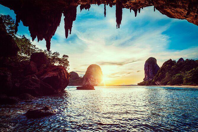 Krabi 7 Islands Snorkeling Sunset and Bioluminescence with dinner - Poda Island snorkeling and halal beach barbecue at sunset