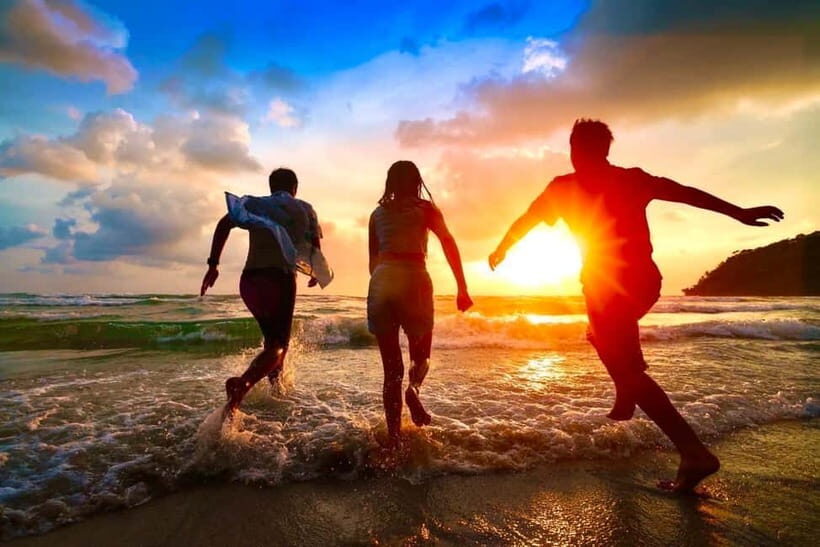 Krabi: 7 Islands Sunset by Longtail Boat with Snorkeling - Poda Island sunset: Thai buffet dinner on the beach