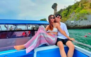 Krabi: 7 Islands Sunset Hopping Cruise with BBQ & Plankton - Chicken Island snorkeling: a quick viewpoint and proper reef time