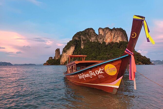 Krabi 7 Islands Sunset Tour BBQ Beachside Dinner + Plankton Swim - The first island loop: Phra Nang Cave photos and a Railay look