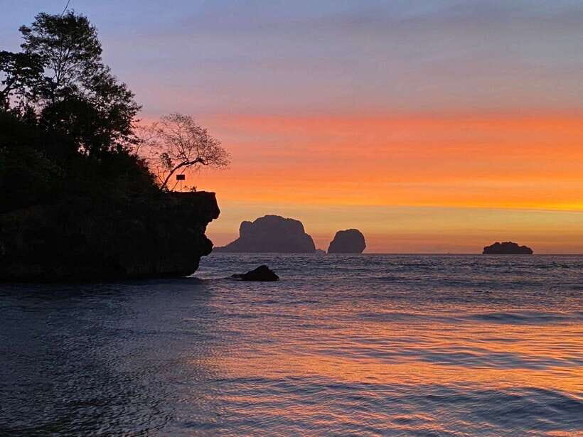 Krabi: 7 Islands Sunset Tour & BBQ & Bioluminescent Plankton - Pickup and meeting points: Railay vs Ao Nang vs Krabi Town