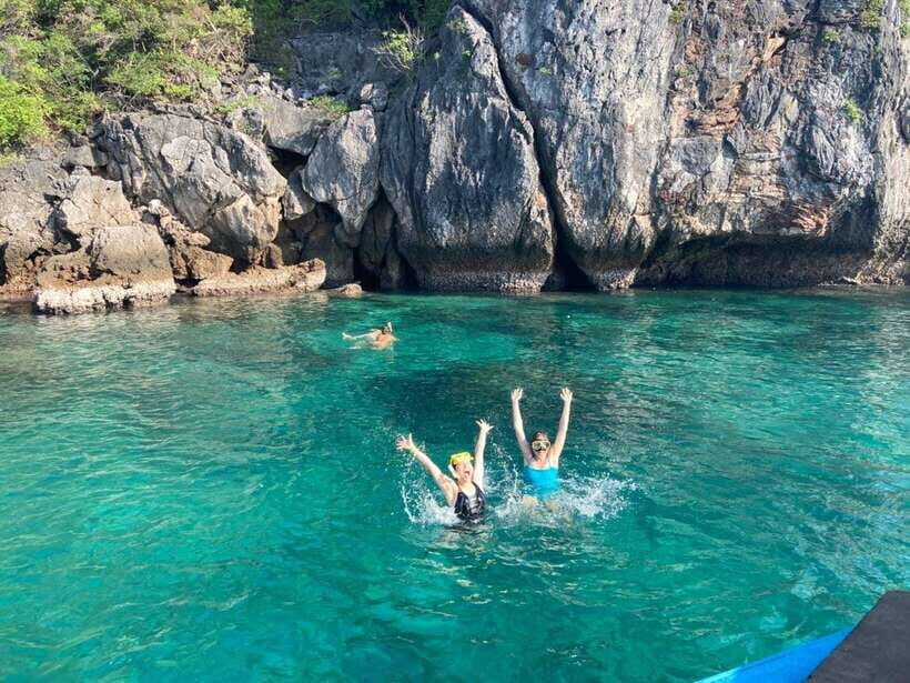 Krabi: 7 Islands Sunset Tour with Buffet Dinner & Snorkeling - From Nopparat Thara Pier to Railay: your longtail start