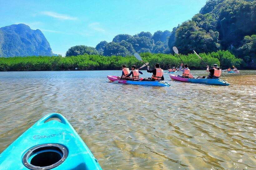 Krabi: A Kayaking Odyssey through Din Daeng Mangrove Maze - Krabi’s Kayak Route: Ao Thalane Bay to Din Daeng Canyon