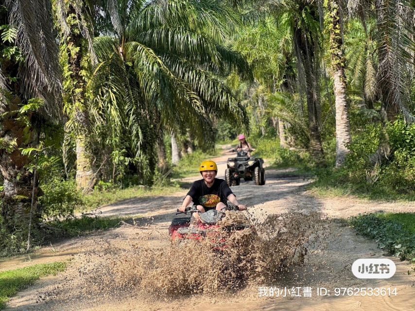 Krabi: ATV adventure and extreme - Jungle-lined highway and farm-country moments: how the scenery shows up