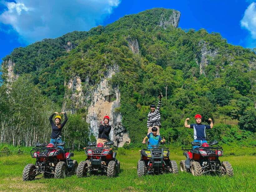 Krabi ATV Extreme Experience with Transfer and Adventure - First Pick-Up, Gear Up, Then the Track Starts Moving