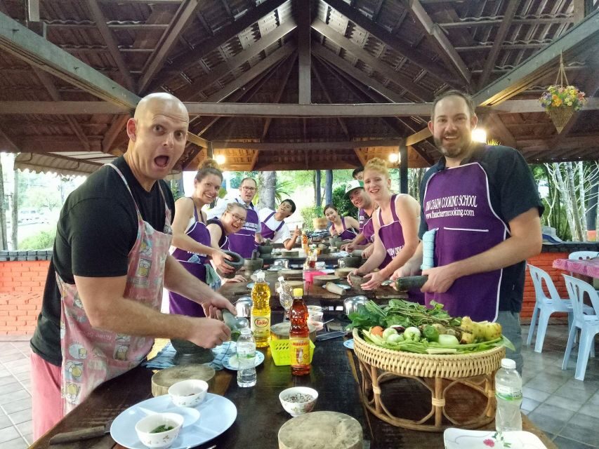 Krabi: Cooking Class at Thai Charm Cooking School with Meal - Dessert time: mango sticky rice and banana in coconut milk