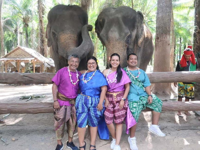 Krabi: Elephant Feeding Program with Traditional Thai Dress - Transfers from Ao Nang and Klong Muang: logistics that save energy