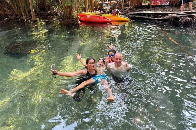 Krabi: Emerald Pool, Hot Springs, and Kayaking Tour - Emerald Pool (Sra Morakot): turquoise water plus a jungle walk