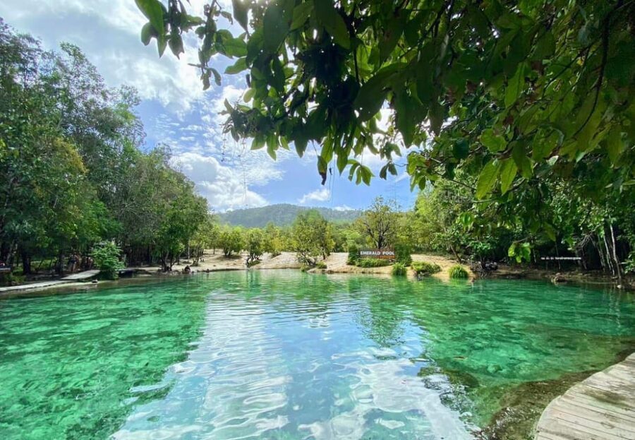 Krabi: Explore Tham Khlang Cave and Blue Lagoon Adventure - Half-day timing in Ao Nang: 9:00 pickup, 1:30 back