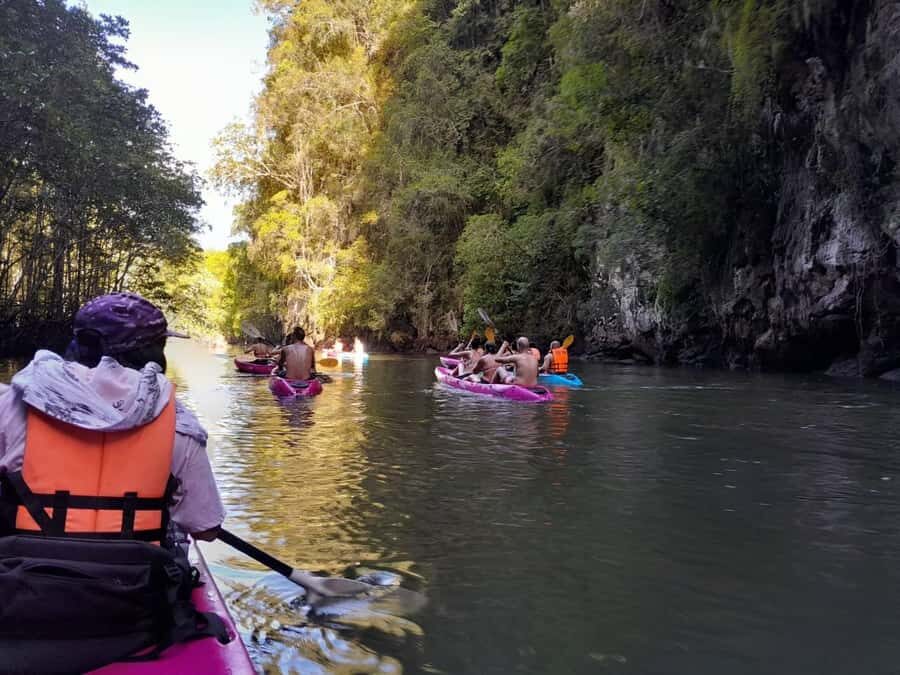 Krabi: Half-Day Kayak Adventure at Ao Thalane - Your Guide Changes the Mood: Lek, Din, Bao, and Lake