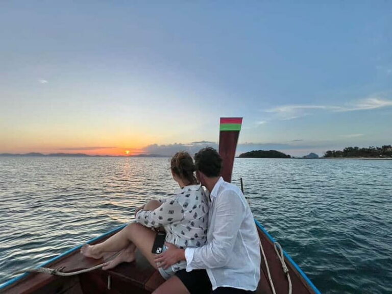 Krabi: Hong Island Sunset and BBQ Dinner Tour - Hong Island lagoons: what the day looks like once you arrive