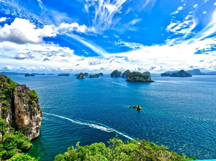 Krabi: Hong Island Tour by Longtail Boat with Kayak Option - Hong Lagoon Cruise: Emerald Water and Limestone Cliffs Through a Narrow Gate