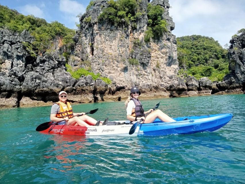 Krabi: Hong Island Tour by Longtail Boat with Kayak Option - Kayak Option Around Hong Island: Mangroves, But Check Conditions