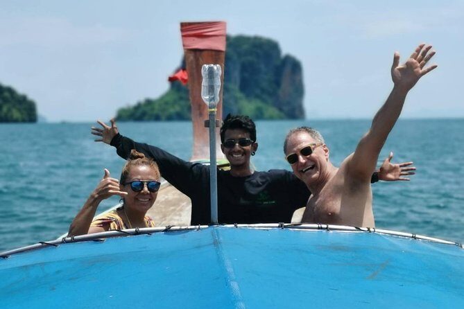 Krabi Hong Island Tour: Charter Private Long-tail Boat - Food, water, and onboard comfort on a long-tail charter
