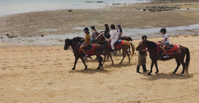 Krabi: Horseback Riding on the Beach - The briefing and the horse ride: more controlled than you’d expect