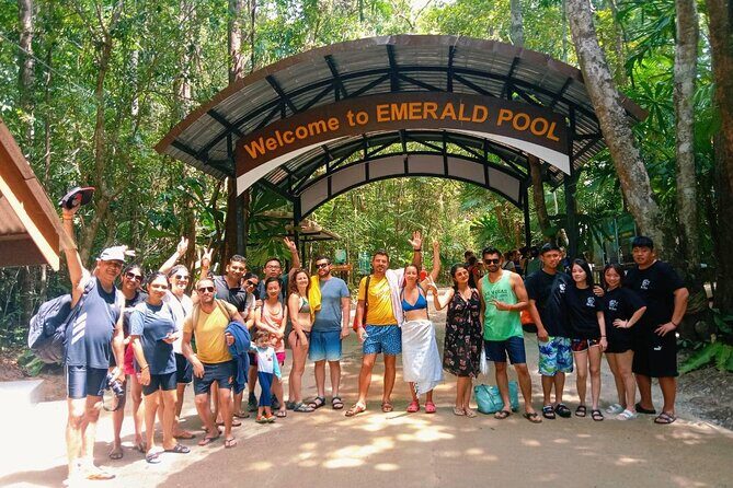 Krabi Jungle Adventure: Emerald Pool, Hot Springs & ATV - Blue Lagoon (About 500m): Short Hike, Big Views