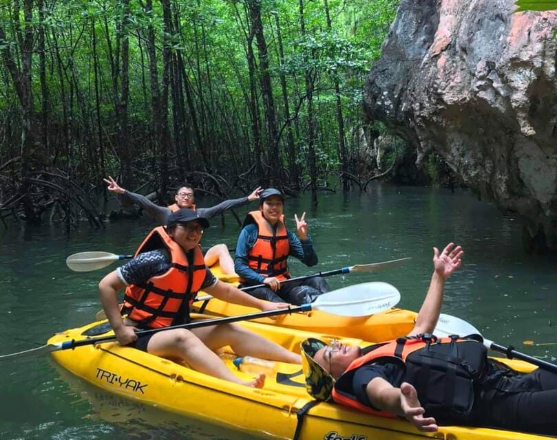 Krabi: Kayak Adventure through Ao Thalane Mangrove Forest - The kayak route through Ao Thalane mangroves and limestone canyons