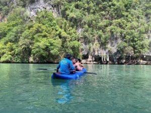 Krabi kayaking Ao thalane - Getting there from Ao Nang: pickup, tuk-tuk ride, and your schedule