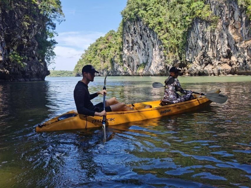 Krabi kayaking Ao thalane - Swimming and onboard food: comfort details that make the day easier