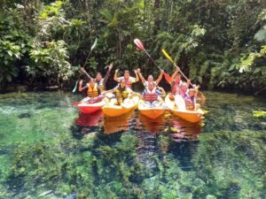 Krabi: Khlong Nam Sai Lagoon with Kayaking & Optional ATV - The day in order: pickup, lagoon kayaking, fruit breaks, then ATV if you choose it