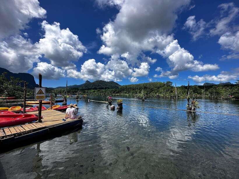 Krabi: Klong Root (Crystal lake) Kayaking tour - Pickup windows and what 150 minutes really feels like