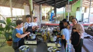 Krabi: Morning/Afternoon Thai Cooking Class at Ya's Cookery - Getting there: hotel pickup and a cooking school by a stream