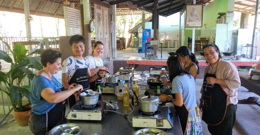 Krabi: Morning/Afternoon Thai Cooking Class at Ya's Cookery - Eating the results: enjoying what you cooked