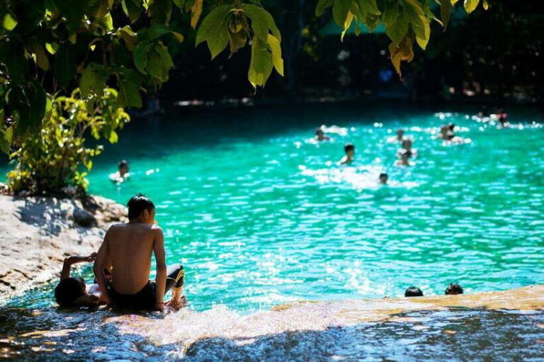 Krabi Outback Explorer to Emerald Pool & Wareerak Hotspring - Emerald Pool (Sra Morakot) swimming: what the water time feels like