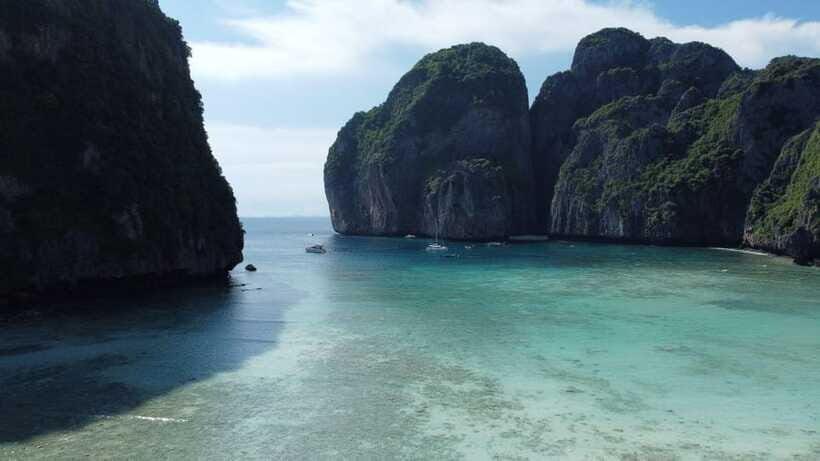 Krabi: Phi Phi and 4 Islands with Snorkeling by Speed Boat - Poda Island beach time: the moment to actually exhale