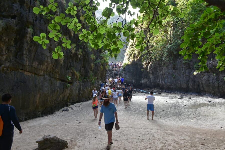 Krabi: Phi Phi Islands & Maya Bay Speedboat Tour with Lunch - Bamboo Island: the sand-and-swim reset you’ll want
