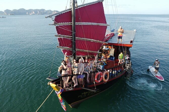 Krabi Private Snorkeling Cruise with Bioluminescent Night Snorkel - A 100-Year-Old Junk Boat Day That Feels Like a Float, Not a Production
