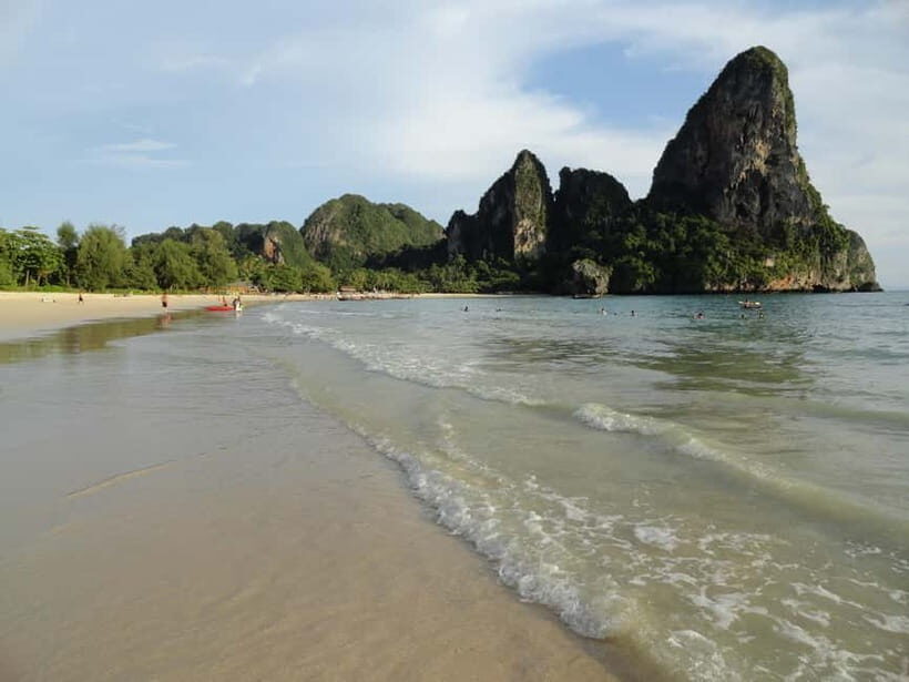 Krabi: Railay Beach & Caves + Jurassic World : Rebirth Sites - Railay East break for local snacks and lunch you’ll pay for