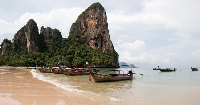 Krabi: Railay Beach & Caves + Jurassic World : Rebirth Sites - Phra Nang Cave shrine: sacred rock formations and local legend