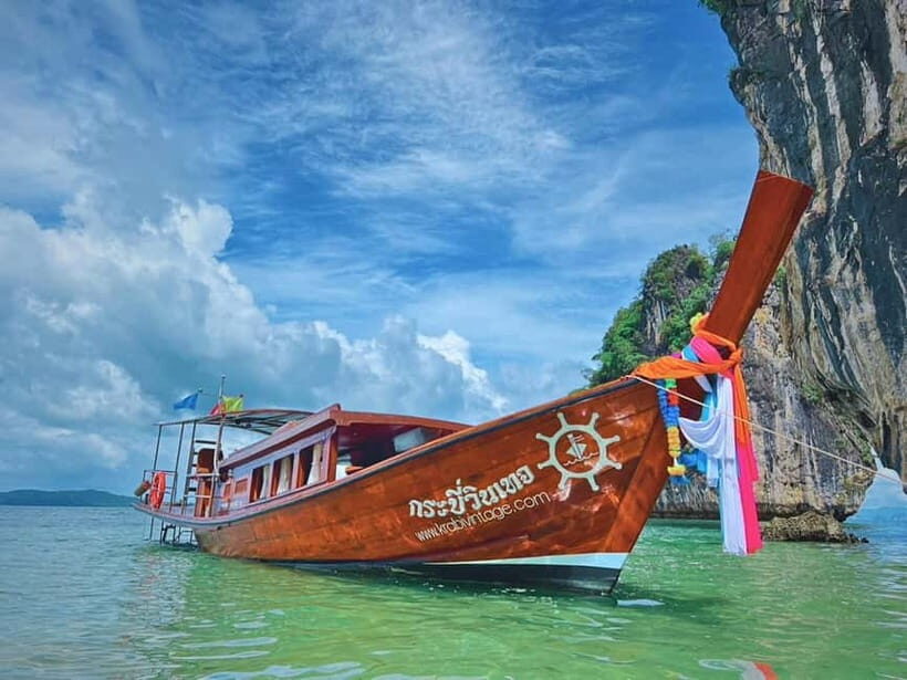 Krabi: Railay Phra Nang & Diamond Cave Sunset Plankton Tour - Setting off from Krabi: the boat ride that makes Railay feel like a movie