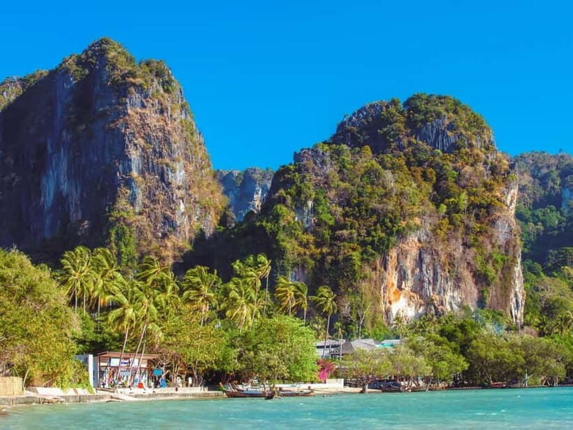Krabi: Railay Phra Nang & Diamond Cave Sunset Plankton Tour - Railay Beach at sunset: time to choose your vibe