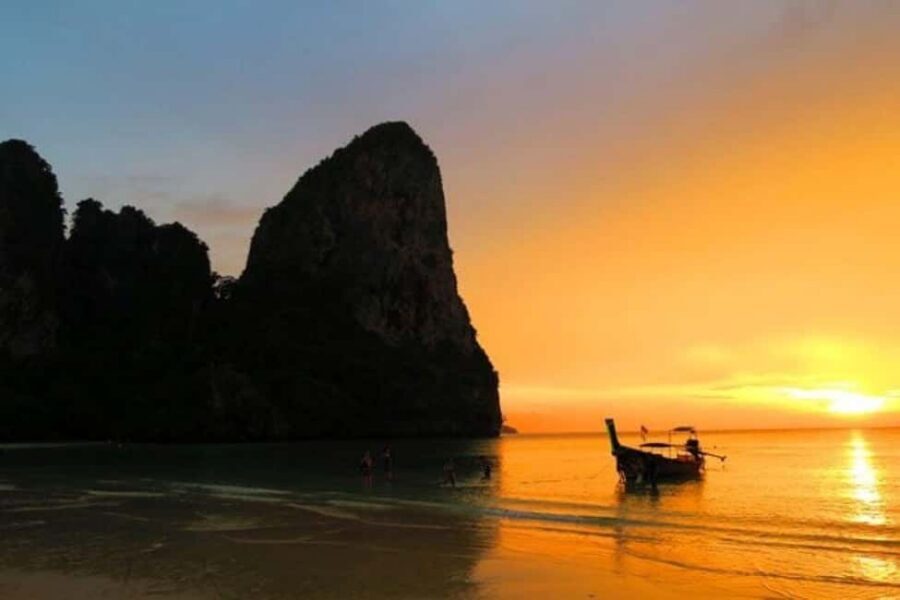 Krabi: Railay Sunset and Bioluminescent Plankton Tour - Leaving Ao Nang at Golden Hour, Not Midnight
