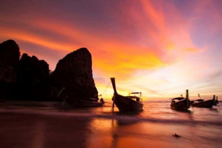 Krabi: Railay Sunset and Bioluminescent Plankton Tour - The Longtail Boat Ride: Andaman Sea Views From the Right Angle