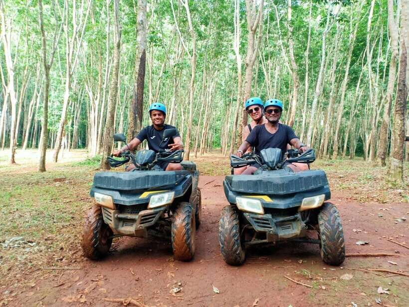 Krabi: Saitai Mountain Tail ATV Adventure - The Dirt Trails Through Rubber and Oil Palm Country