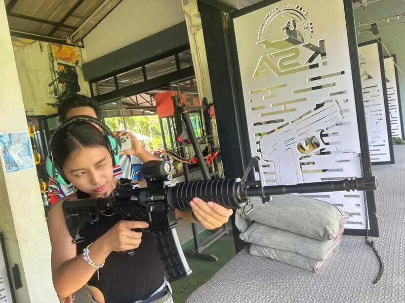 Krabi shooting range(.22 LRM4, .10 bullet) - Safety Rules: The Stuff That Makes It Feel Comfortable
