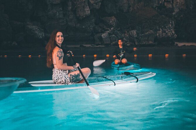 Krabi Stand-Up Paddleboard Illuminated Night Tour - The sunset paddle: LED-lit water and coastline views