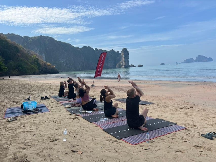 Krabi: Sunrise Yoga Balance Join-in Class - Instructor Deen and the all-level approach