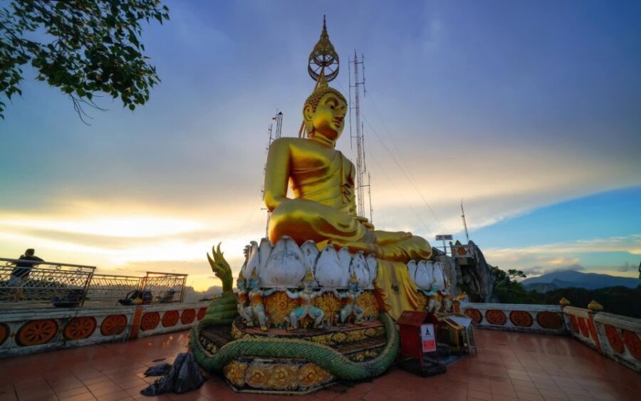 Krabi: Tiger Cave, Hot Springs and Emerald Pool Jungle Tour - Thung Teao Forest jungle walk and the Emerald Pool swim